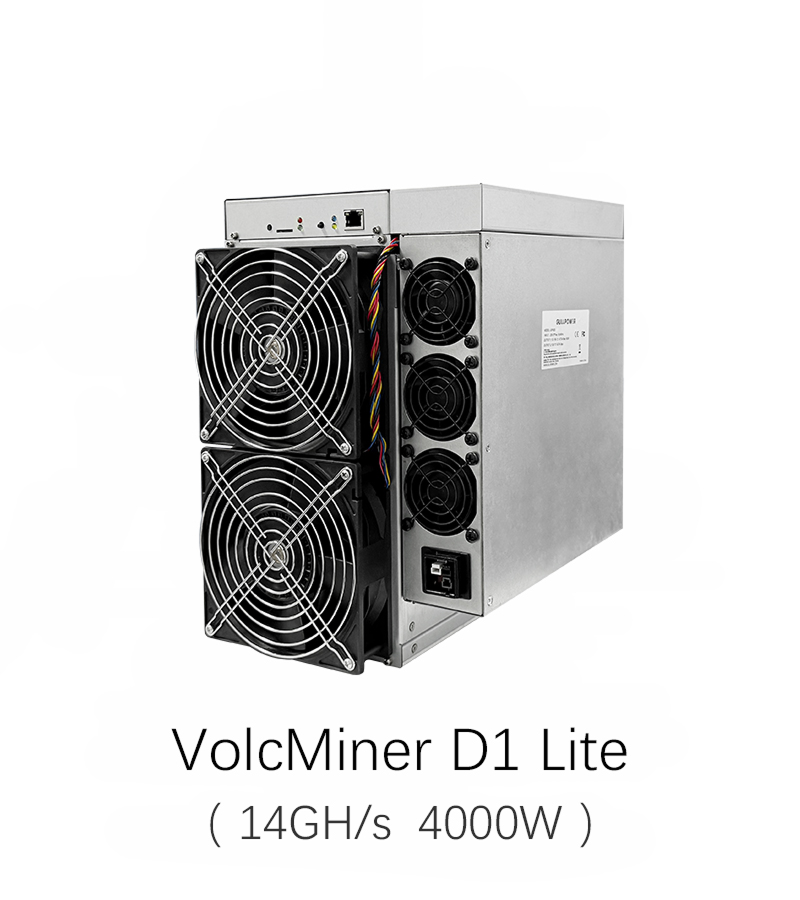 VOLCMINER D1 Lite 14Gh/s 4000W Litecoin Dogecoin Bells Miner