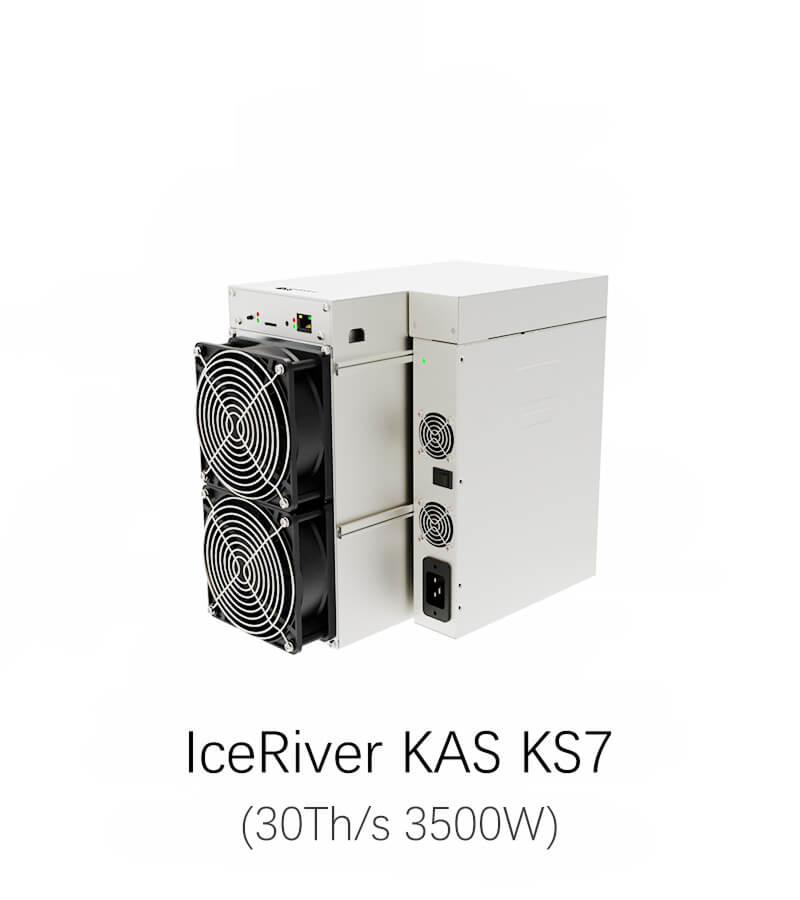 Iceriver KAS KS7 30T 3500W Kaspa Miner
