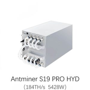 Bitmain Anminer S19 XP Hyd. 257T 5345W SHA-256 Bitcoin Miner