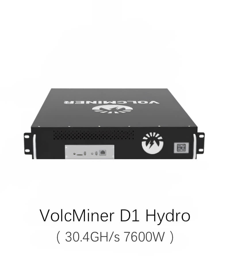 Volcminer D1 Hydro 30.4Gh/s 33Gh/s 7600W Litecoin Dogecoin Bells Miner