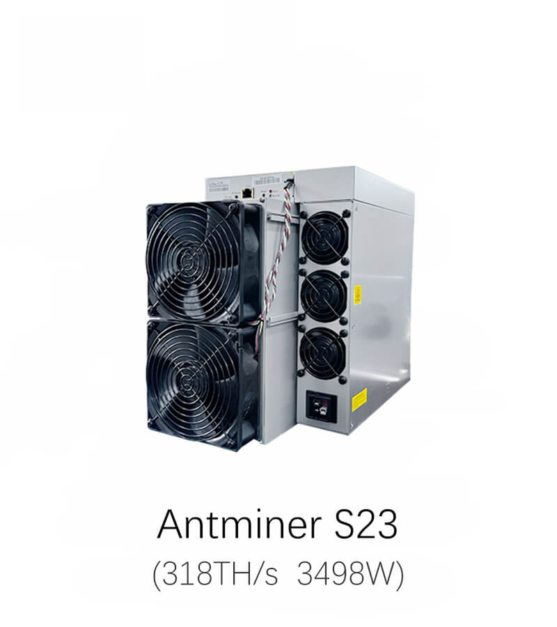 Bitmain Antminer S23 318TH/s 3498W Bitcoin Miner