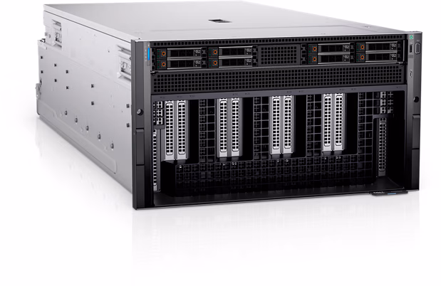 Dell PowerEdge XE9680 – 8× NVIDIA H100 128GB AI Server