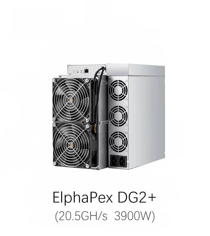 Elphapex DG2+ 20.5Gh/s 3900W Dogecoin Litcoin Bells Miner