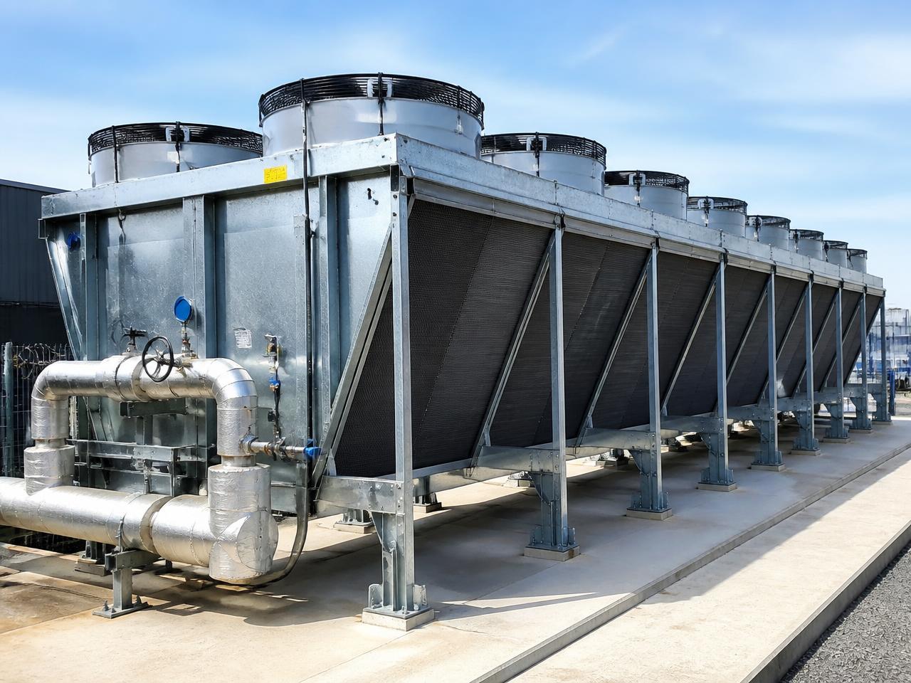 Dry Cooling Tower 1800KW – Custom-Built Heat Dissipation Unit