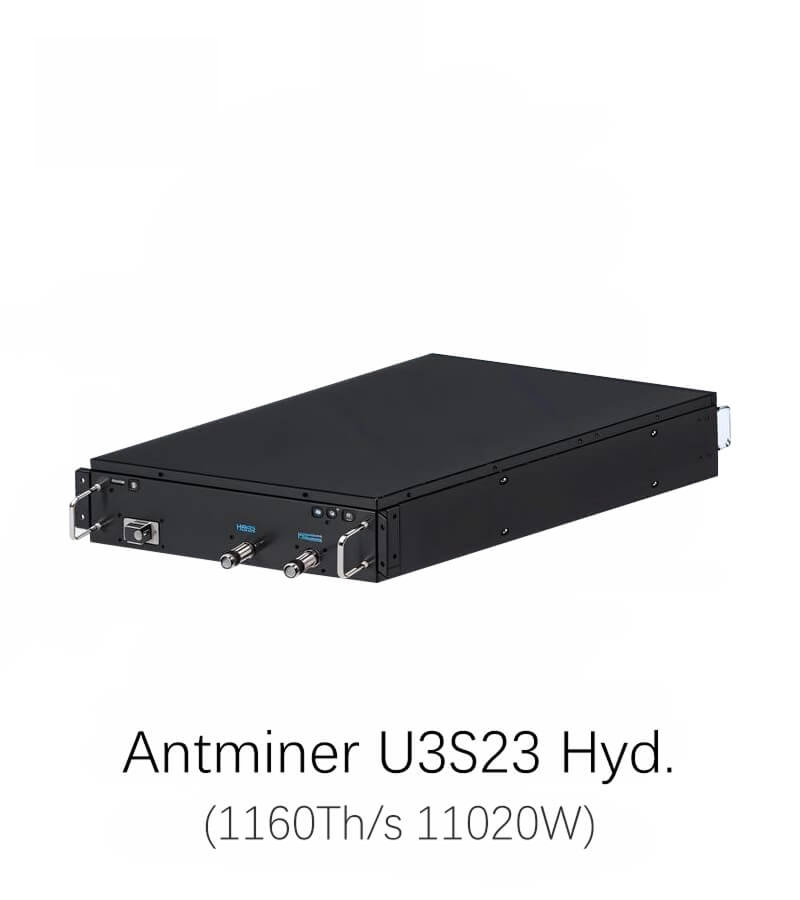 Bitmain Antminer U3S23Hyd. 1160Th 11020W Bitcoin Miner Hydro Cooling