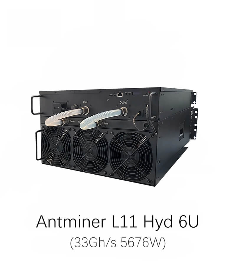 Bitmain Antminer L11 Hyd 6U 33Gh/s 5676W Dogecoin Miner