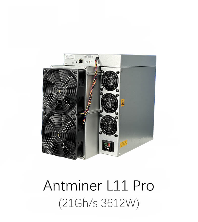 Bitmain Antminer L11 Pro 21Gh/s 3612W Dogecoin Litecoin Bells Miner