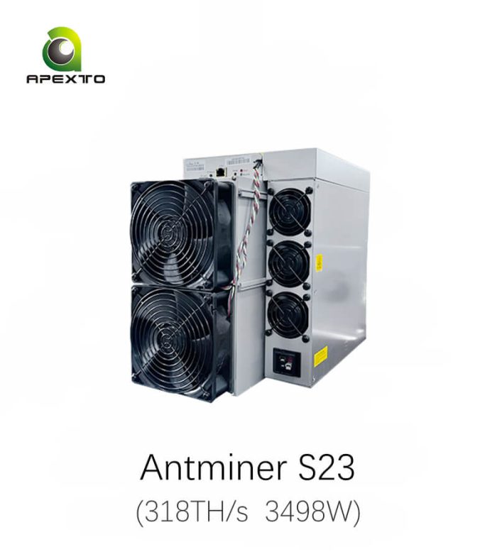 Bitmain Antminer S23 318TH/s 3498W Bitcoin Miner - Image 1