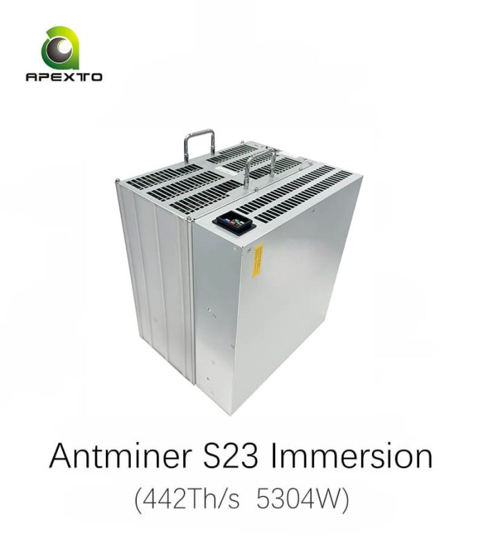 Bitmain Antminer S23 Immersion 442Th/s 5304W Bitcoin Miner Immersion Cooling - Image 1