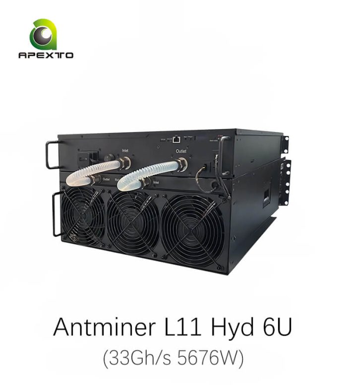 Bitmain Antminer L11 Hyd 6U 33Gh/s 5676W Dogecoin Miner - Image 1