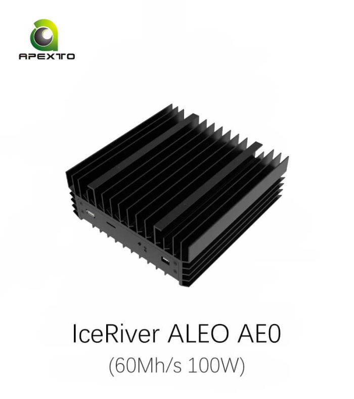 IceRiver ALEO AE0 60Mh/s 100W ALEO Miner - Image 1