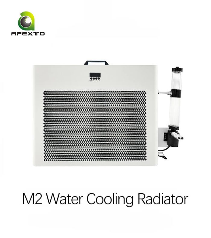 AP-M2 Water Cooling Radiator Support 2 Asic Miners - Image 1
