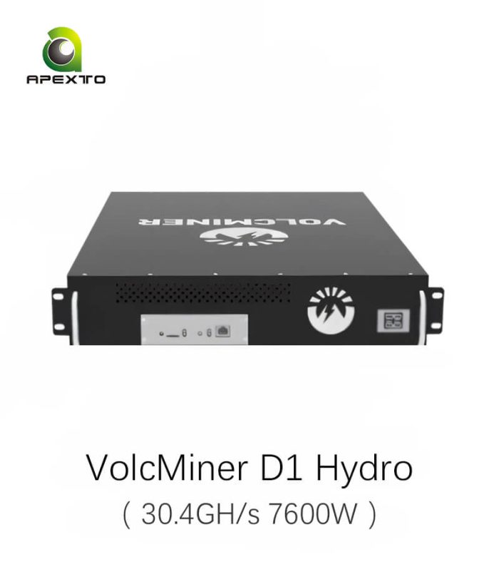 Volcminer D1 Hydro 30.4Gh/s 33Gh/s 7600W Litecoin Dogecoin Bells Miner - Image 1